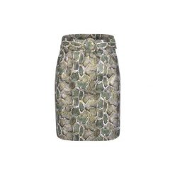 Spódnica Marlen snake. Zielone spódniczki damskie xl, w paski, ze skóry. Za 169,00 zł.