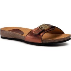 Klapki SCHOLL - Bahamais 777121-50-19 Bronze. Żółte klapki damskie Scholl, bez wzorów, ze skóry, bez obcasa. W wyprzedaży za 209,00 zł.