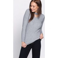 Szary Sweter Automatically. Szare bez kategorii Born2be, s, prążkowane. Za 39,99 zł.
