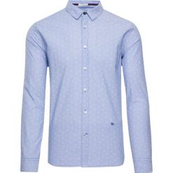Koszula Pepe Jeans PM305829. Niebieskie koszule męskie Pepe Jeans, m, bez wzorów, z bawełny, casualowe, bez kołnierzyka, bez rękawów. W wyprzedaży za 189,00 zł.