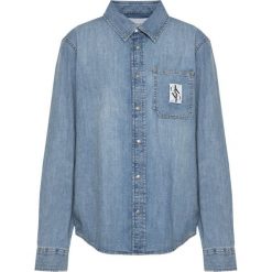 Koszula Calvin Klein Jeans Europe J30J313977. Niebieskie koszule męskie Calvin Klein Jeans, xl, bez wzorów, z bawełny, casualowe, bez kołnierzyka, bez rękawów. Za 399,00 zł.