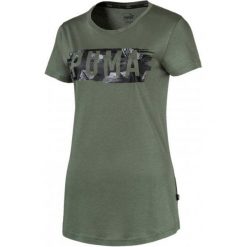 Puma Fusion Graphic Tee Laurel Wreath Xs. Szare bluzki sportowe damskie Puma, xs, bez wzorów, bez kołnierzyka, bez rękawów, bez kaptura. W wyprzedaży za 75,00 zł.