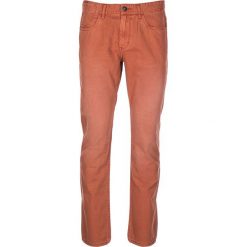 Spodnie "Josh" - Regular fit - w kolorze rdzawoczerwonym. Czerwone spodnie męskie Tom Tailor, m, w paski, ze skóry, klasyczne. W wyprzedaży za 122,95 zł.