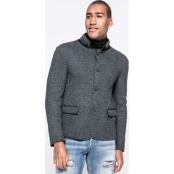 Trussardi - Marynarka. Szare garnitury męskie marki Trussardi, z bawełny, casualowe. W wyprzedaży za 1799,00 zł.