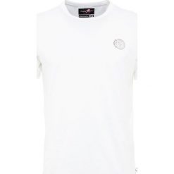 Plein Sport ROUND NECK ORIGINAL Tshirt z nadrukiem white. Białe koszulki męskie Plein Sport, xxl, z nadrukiem, z bawełny, sportowe, bez kołnierzyka, bez rękawów. Za 439,00 zł.