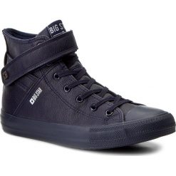 Trampki BIG STAR - Y174022 Navy. Niebieskie trampki męskie marki BIG STAR, z gumy. W wyprzedaży za 109,00 zł.