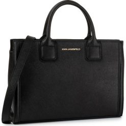 Torebka KARL LAGERFELD - 96KW3022 Black/Gold. Czarne torebki klasyczne damskie KARL LAGERFELD, bez wzorów, ze skóry, klasyczne, duże, bez dodatków. Za 1399,00 zł.