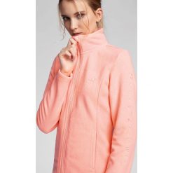 Polar damski PLD300 - łososiowy. Różowe bluzy sportowe damskie 4f, z poliesteru, trekkingowe. W wyprzedaży za 59,99 zł.