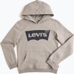 Levi's - Chłopięca bluza nierozpinana, szary. Szare bluzy chłopięce marki Levi's®, z kapturem. Za 199,00 zł.