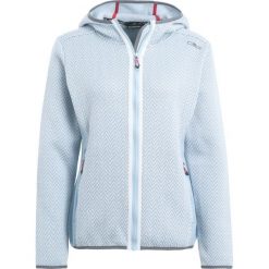 CMP WOMAN FIX HOOD JACKET Kurtka z polaru light blue. Niebieskie kurtki sportowe damskie CMP, z poliesteru. W wyprzedaży za 246,75 zł.