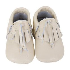 Buciki niemowlęce: Skórzane buty niemowlęce „Original” w kolorze beżowym