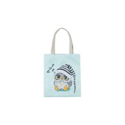 Torebka damska z printem, kolorowa na zakupy. Szare shopper bag damskie marki TXM. Za 19,99 zł.