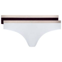 Komplet 2 par fig klasycznych Emporio Armani Underwear 163334 9P263 03576. Białe figi damskie Emporio Armani Underwear, xs, bez wzorów. W wyprzedaży za 119,00 zł.
