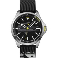 Lacoste - Zegarek CAPBRETON.2010941. Czarne zegarki męskie Lacoste, szklane. W wyprzedaży za 359,90 zł.