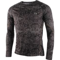 Koszulki sportowe męskie: koszulka do biegania męska NEWLINE IMOTION PRINTED LONGSLEEVE SHIRT / 11334-617