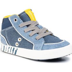 Sneakersy GEOX - B Kilwi B. E B02A7E 0NB22 C4B4S S Avio/Dk Sky. Niebieskie trampki chłopięce Geox, bez wzorów, ze skóry, bez zapięcia. W wyprzedaży za 209,00 zł.