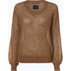 Scotch & Soda - Sweter damski z dodatkiem moheru, beżowy. Brązowe swetry klasyczne damskie marki Scotch & Soda, l. Za 349,95 zł.