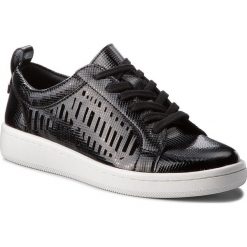 Sneakersy CALVIN KLEIN - Denise E5593 Black. Czarne półbuty damskie Calvin Klein, na co dzień, bez wzorów, ze skóry ekologicznej, bez obcasa, bez zapięcia. W wyprzedaży za 359,00 zł.