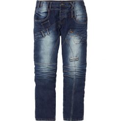 Jeansy męskie: Dżinsy Regular Fit Straight bonprix ciemnoniebieski „stone used”