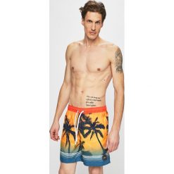 Quiksilver - Kąpielówki. Niebieskie kąpielówki męskie Quiksilver, s, bez wzorów, z poliesteru. W wyprzedaży za 159,90 zł.