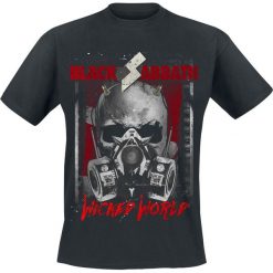 Black Sabbath Wicked World T-Shirt czarny. Czarne t-shirty męskie Black Sabbath, l. Za 74,90 zł.