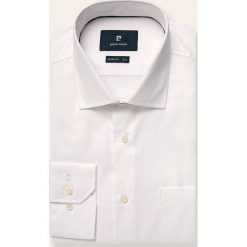 Pierre Cardin - Koszula. Białe koszule męskie Pierre Cardin, bez wzorów, z bawełny, eleganckie, z klasycznym kołnierzykiem, z długim rękawem. Za 299,90 zł.