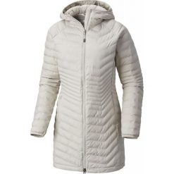 COLUMBIA Płaszcz damski Powder Lite Mid Jacket Light Cloud S. Płaszcze damskie Columbia, s, bez wzorów, bez kaptura, omni-heat (columbia). Za 529,00 zł.