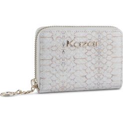 Mały Portfel Damski KAZAR - 28226-08-B5 Pastelowy Mix. Brązowe portfele damskie Kazar, bez wzorów, ze skóry. W wyprzedaży za 239,00 zł.