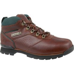 Timberland Splitrock 2 A1HXX. Pomarańczowe buty trekkingowe męskie Timberland, na zimę, ze skóry, bez zapięcia. W wyprzedaży za 399,99 zł.