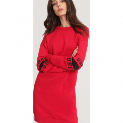 Czerwona Bluza Originality. Czerwone bluzy damskie other, l. Za 99,99 zł.