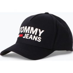 Tommy Jeans - Męska czapka z daszkiem, czarny. Czarne czapki męskie marki Tommy Jeans, z nadrukiem, z jeansu, sportowe. Za 179,95 zł.