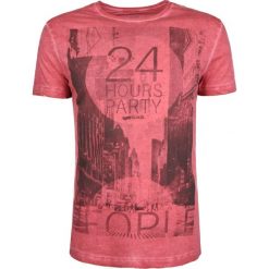 Gas T-shirt "Party". T-shirty męskie Gas, z nadrukiem, z bawełny, z okrągłym kołnierzem. Za 129,00 zł.