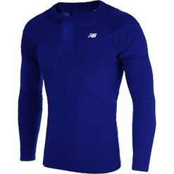 Koszulka kompresyjna - WSTM756PNB. Koszulki męskie New Balance, m, bez wzorów, z elastanu, sportowe, bez kołnierzyka, bez rękawów. Za 129,99 zł.
