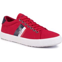 Tenisówki U.S. POLO ASSN. - Jaxon1 MARCS4082S0/CY2 Red. Czerwone półbuty męskie U.S. Polo Assn., bez wzorów, z gumy, bez zapięcia. Za 289,00 zł.