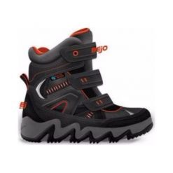 Buciki niemowlęce: BEJO Buty dziecięce Affi Black/Dark Grey/Orange/Silver r. 31