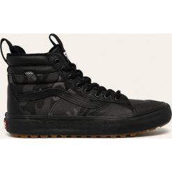 Vans - Trampki. Czarne trampki męskie Vans, ze skóry, na sznurówki. W wyprzedaży za 429,90 zł.