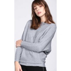 Szary Sweter Boastful. Szare swetry damskie Born2be, s, bez wzorów, z materiału, eleganckie, bez rękawów, bez kaptura. Za 79,99 zł.