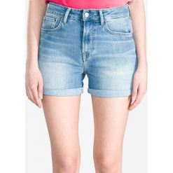 Pepe Jeans Mary Szorty Niebieski. Niebieskie szorty damskie Pepe Jeans, bez wzorów, z elastanu. Za 292,95 zł.