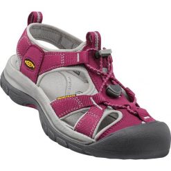 Keen Sandały Damskie Venice h2 W Beet Red/Neutral Gray Us 7 (37,5 Eu). Szare sandały damskie Keen, bez wzorów, sportowe, bez obcasa, bez zapięcia, trekkingowe. W wyprzedaży za 359,00 zł.