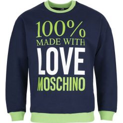 Bluza Love Moschino. Bluzy męskie xl, bez wzorów, z dresówki, z włoskim kołnierzykiem, bez rękawów, bez kaptura. Za 439,00 zł.