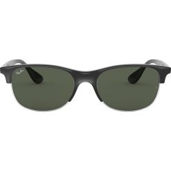 Ray-Ban - Okulary 0RB4319.601/71.55. Czarne okulary przeciwsłoneczne damskie marki Ray-Ban, prostokątne. W wyprzedaży za 459,90 zł.