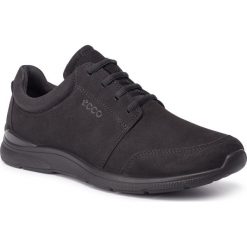 Półbuty ECCO - Irving 51169402001 Black. Czarne półbuty męskie ecco, na co dzień, bez wzorów, ze skóry, eleganckie, bez zapięcia. Za 449,00 zł.
