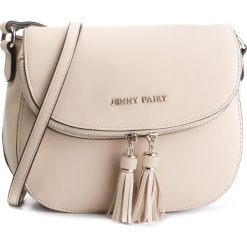 Torebka JENNY FAIRY - RH1986 Beige. Brązowe listonoszki damskie Jenny Fairy, bez wzorów, ze skóry ekologicznej, bez dodatków. Za 79,99 zł.