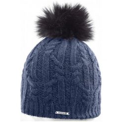 Salomon Czapka Damska Ivy Beanie Dress Blue. Niebieskie czapki zimowe damskie marki Salomon, na zimę, z wełny. W wyprzedaży za 135,00 zł.