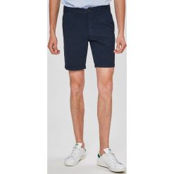 Tommy Hilfiger - Szorty. Szare szorty męskie TOMMY HILFIGER, z bawełny, casualowe. W wyprzedaży za 269,90 zł.