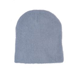 CZAPKA KLASYCZNA. Niebieskie czapki damskie Top Secret, bez wzorów. W wyprzedaży za 29,99 zł.