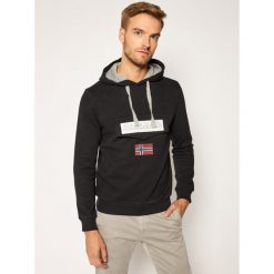 Bluza Napapijri Burgee Win NP0A4ENA. Niebieskie bluzy męskie Napapijri, m, bez wzorów, bez kołnierzyka, bez rękawów, bez kaptura. Za 429,00 zł.