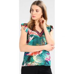 Bluzki asymetryczne: Sisley BLOUSE Bluzka tropical