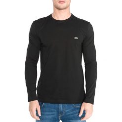Lacoste Koszulka Czarny. Czarne podkoszulki męskie Lacoste, xl, z bawełny. Za 223,95 zł.