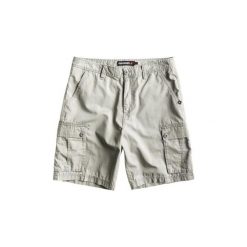 Szorty i Bermudy Quiksilver Bass Cargo AQYWS00092-SKT0. Szare spodenki i szorty męskie Quiksilver, s, bez wzorów. Za 159,20 zł.